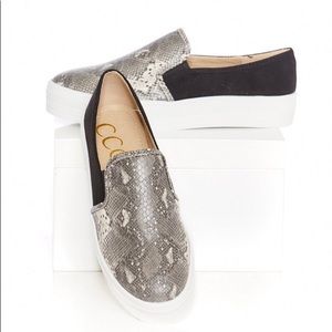 Ccocci Ellie Snakeskin Slip on Sneakers